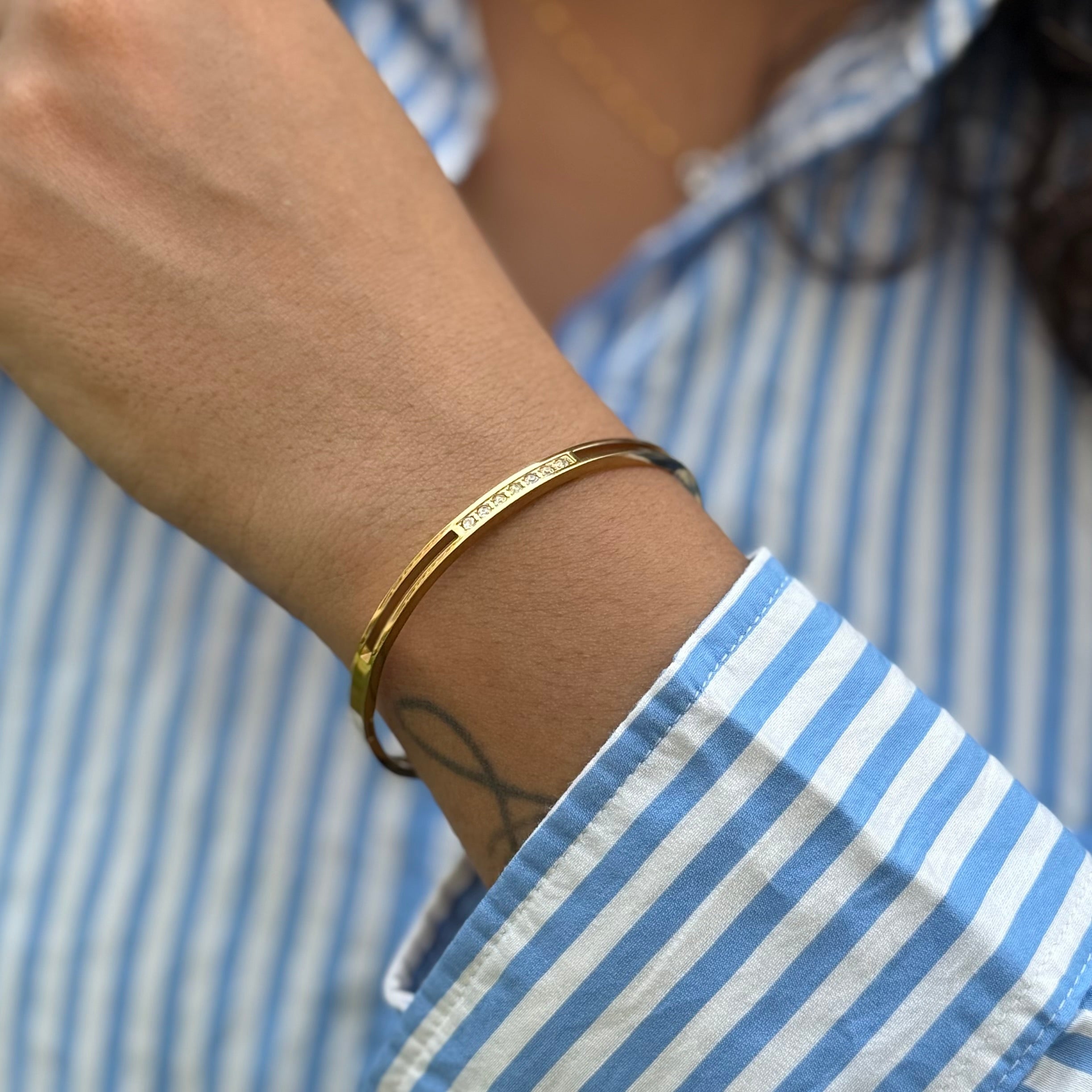 Diamond Double Line Kada