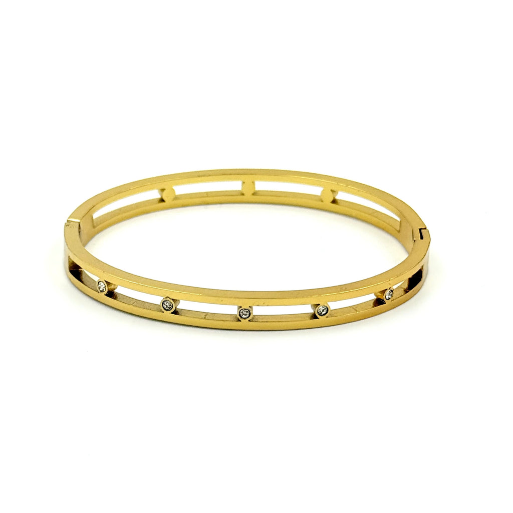 Double line Diamond Kada