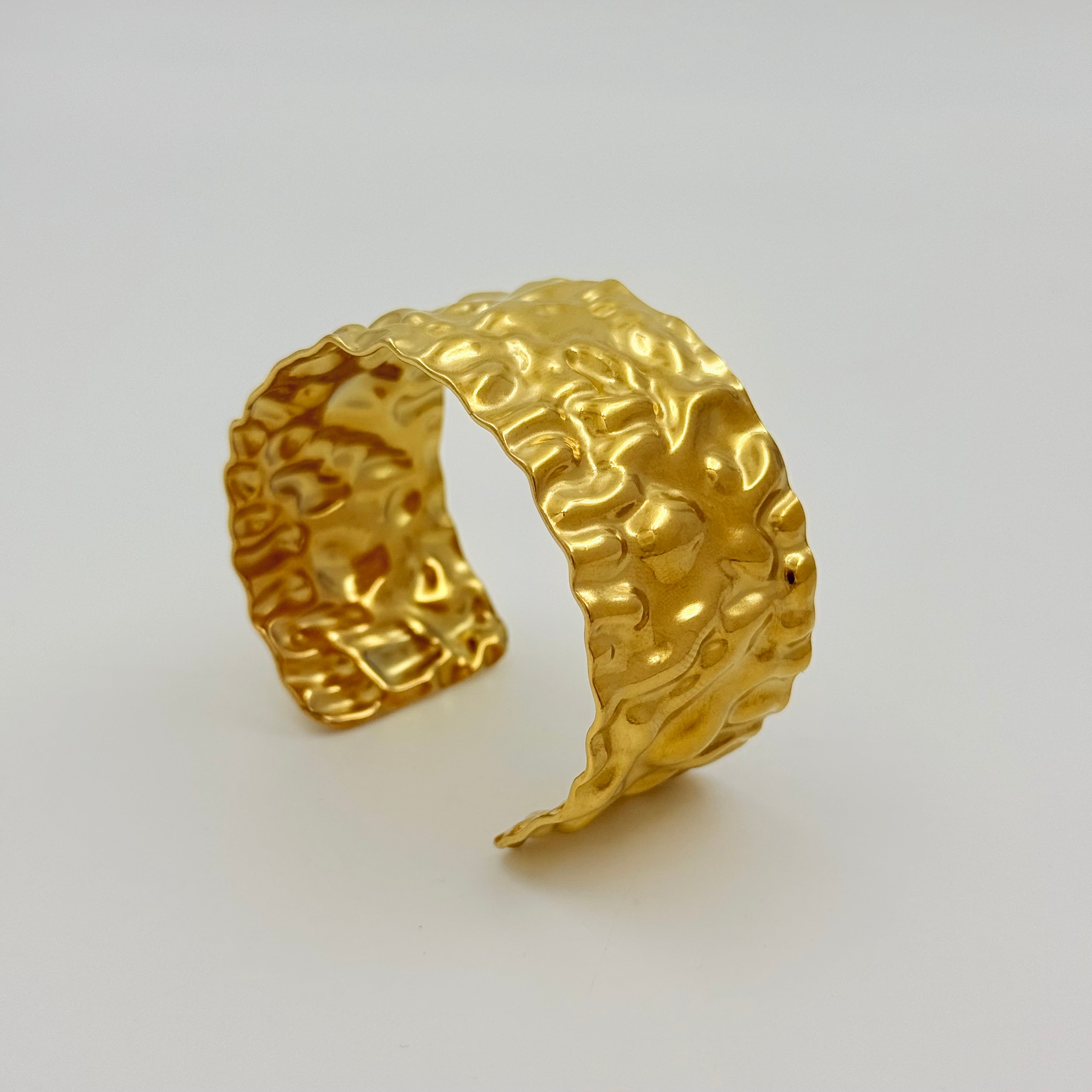 Hammered Glow Adjustable Kada