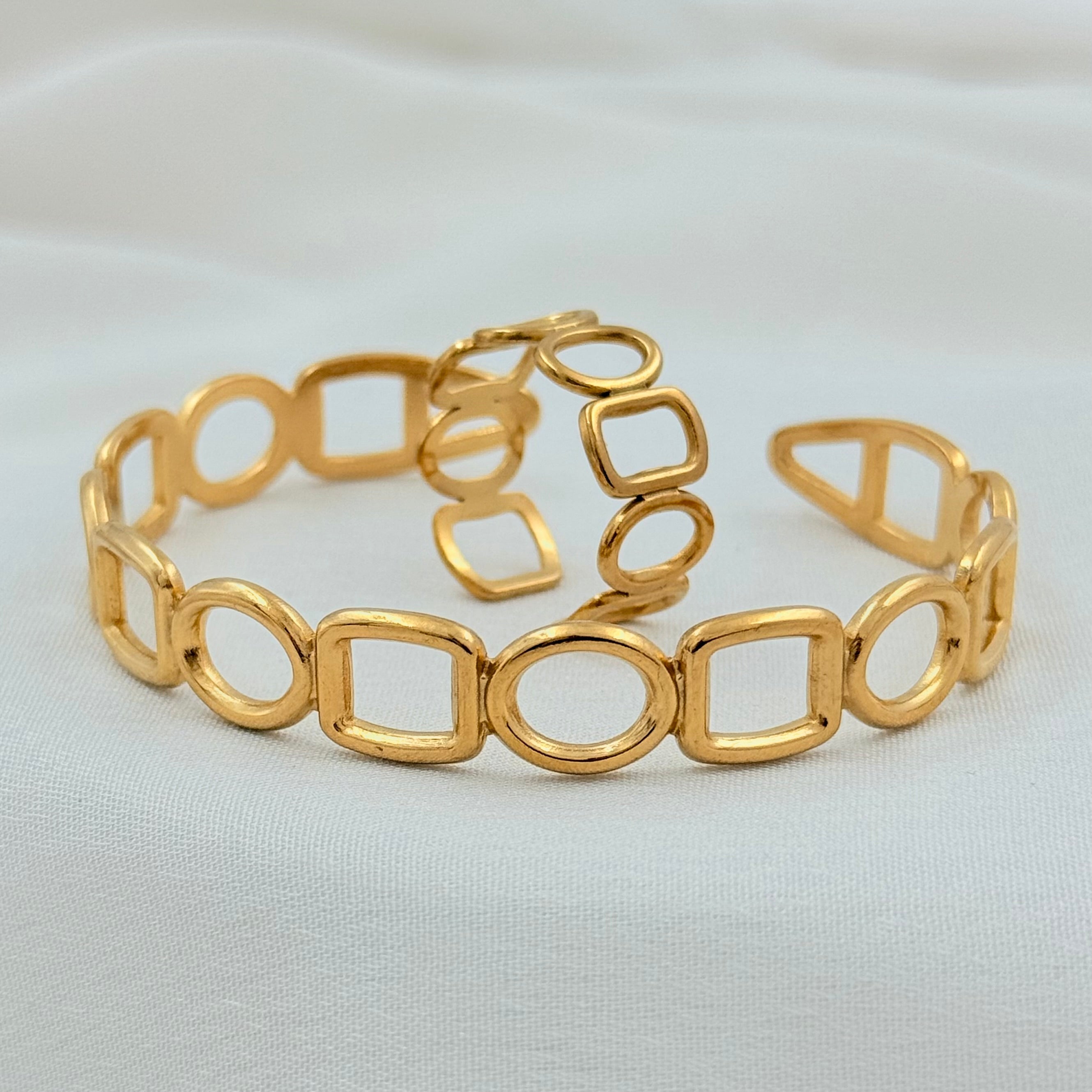 Oval Square Link Combo