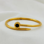 Nail Black Coin kada