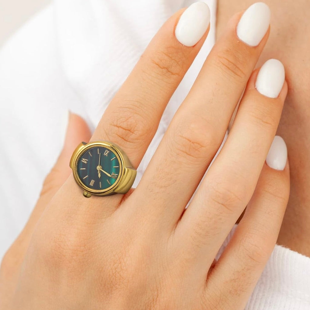 Golden Verve watch Ring