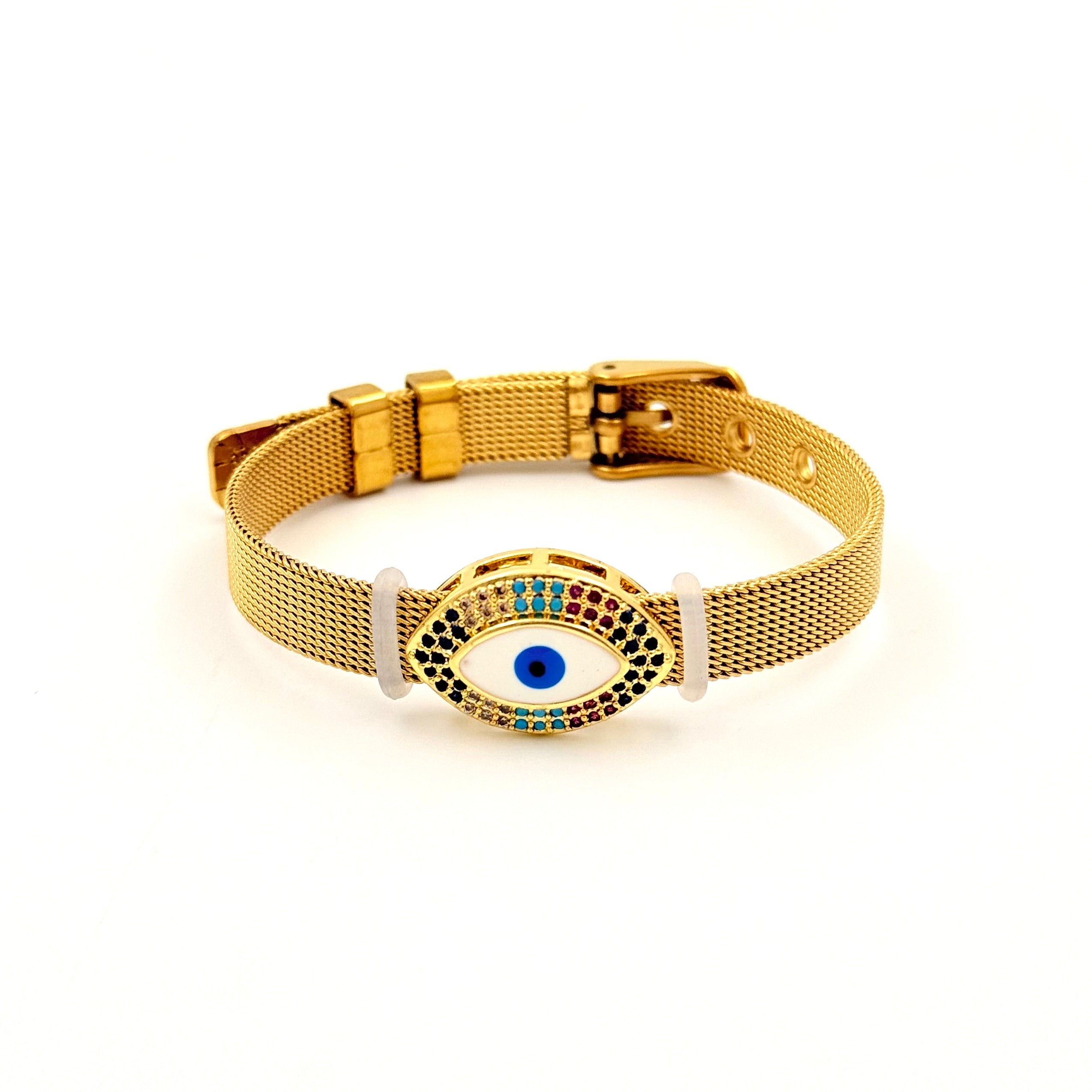 Evil eye Watch Belt Bracelet
