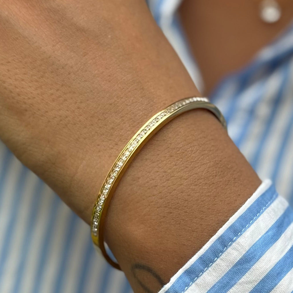 Single Line Diamond Kada