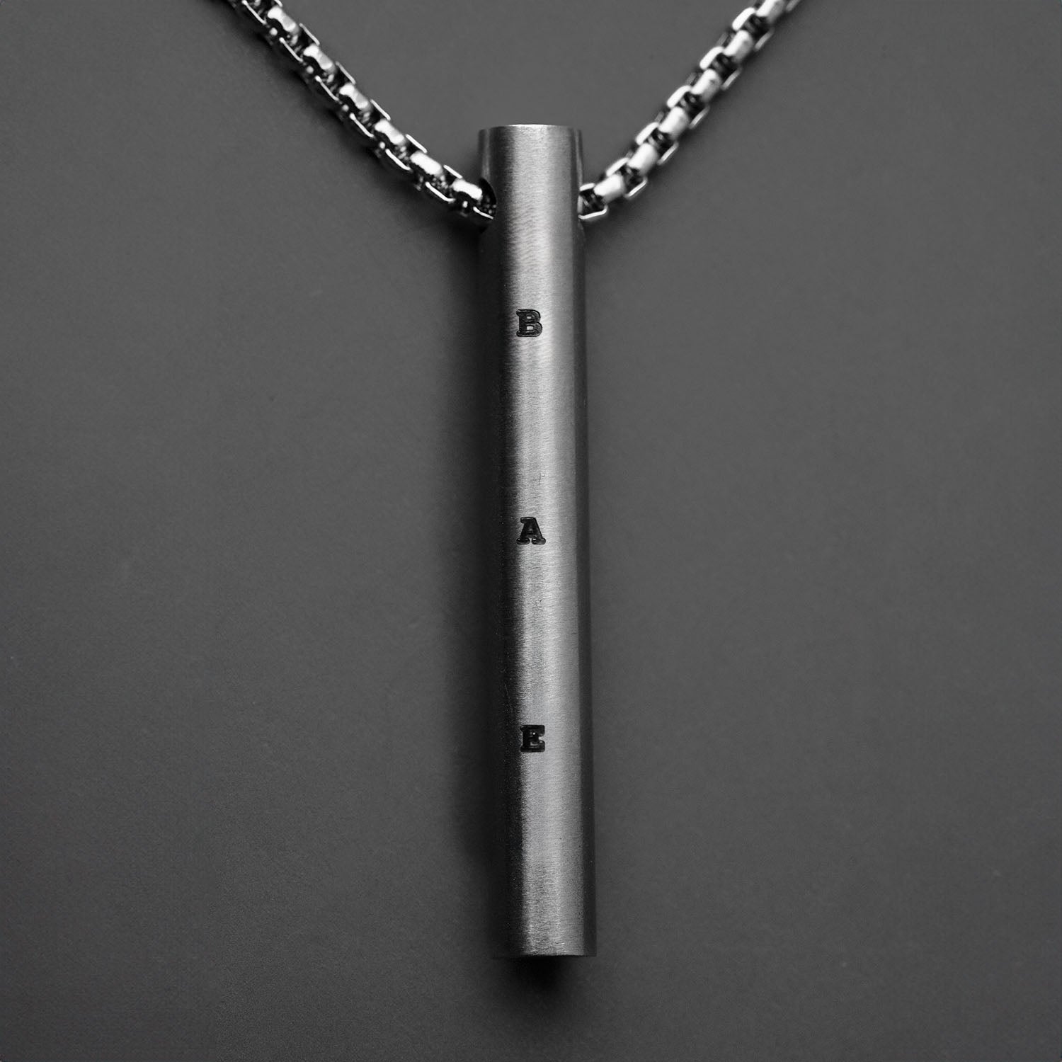 Friendship Minimal Barrel Necklace