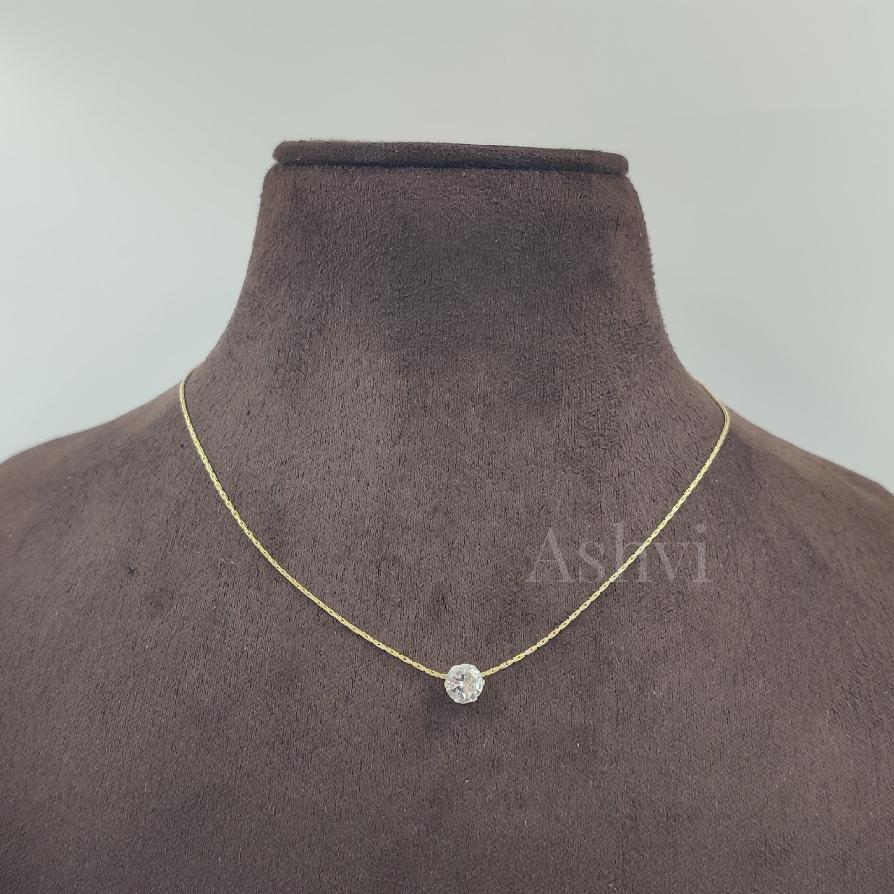 Baby Diamond Necklace