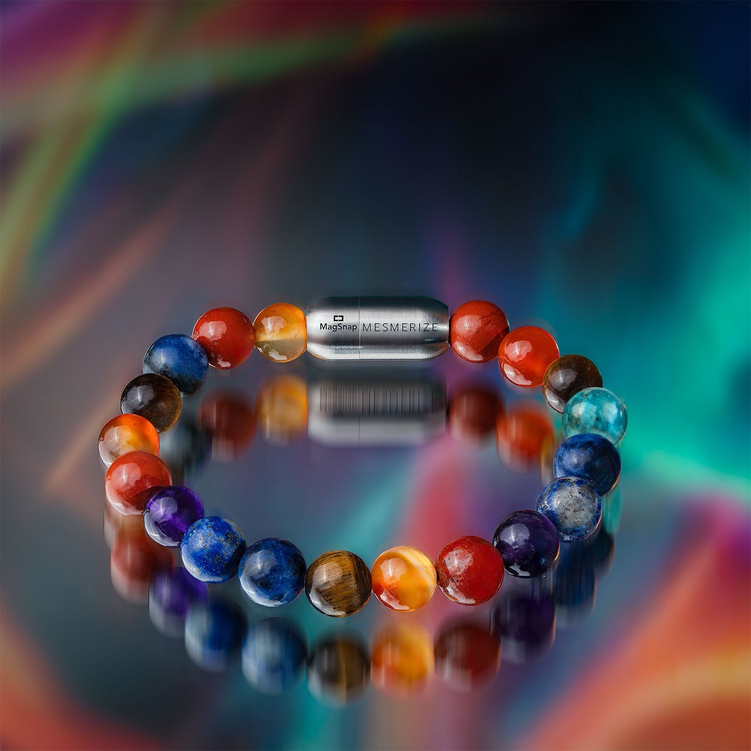 Multi Chakra Natural Stone Bracelet