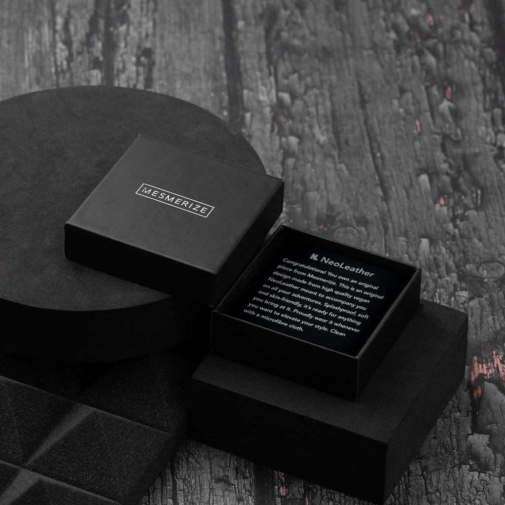 Rebel Grip Draped NeoLeather Bracelet with MagSlide