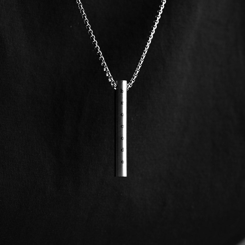 Friendship Minimal Barrel Necklace