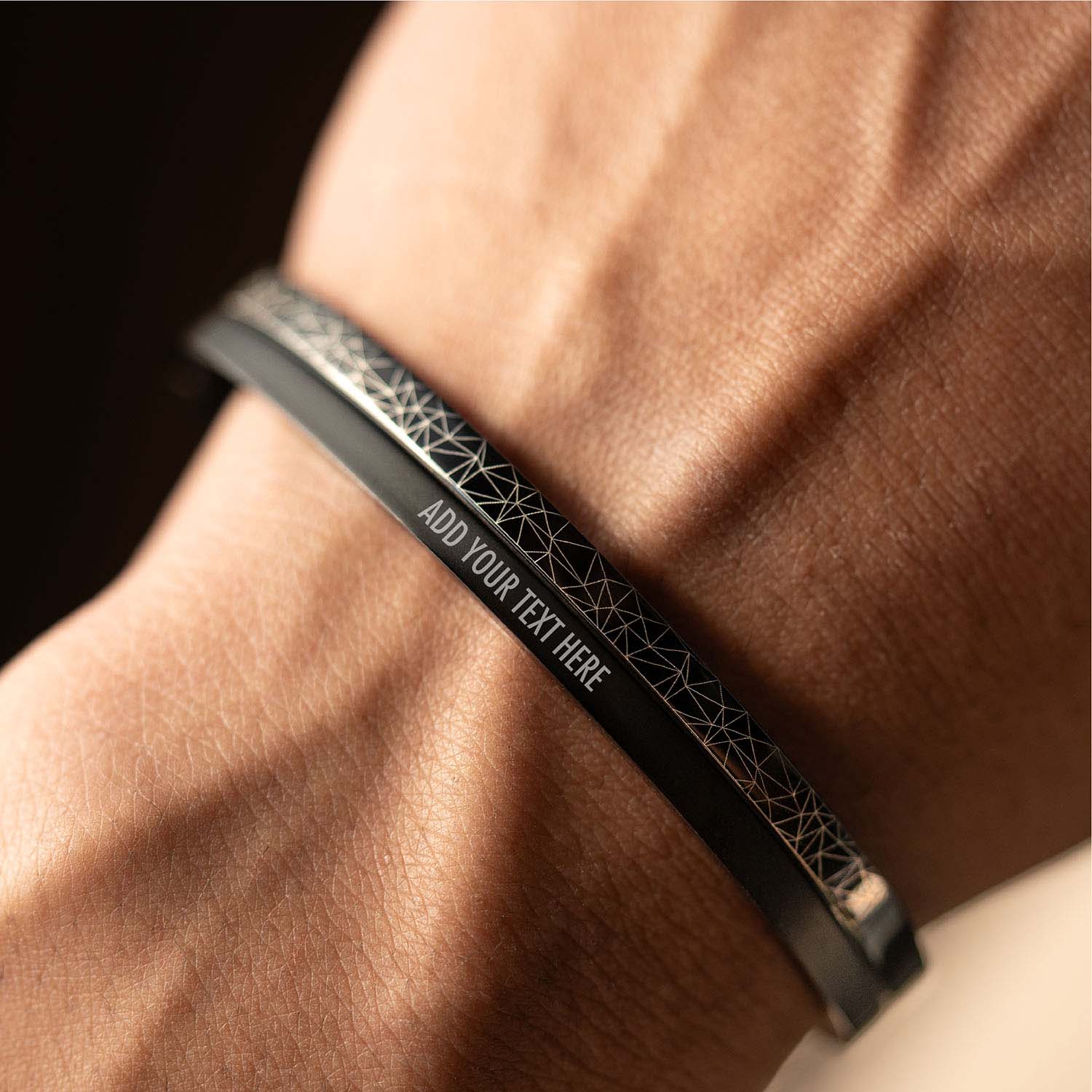 Delta Grid Kada Bracelet