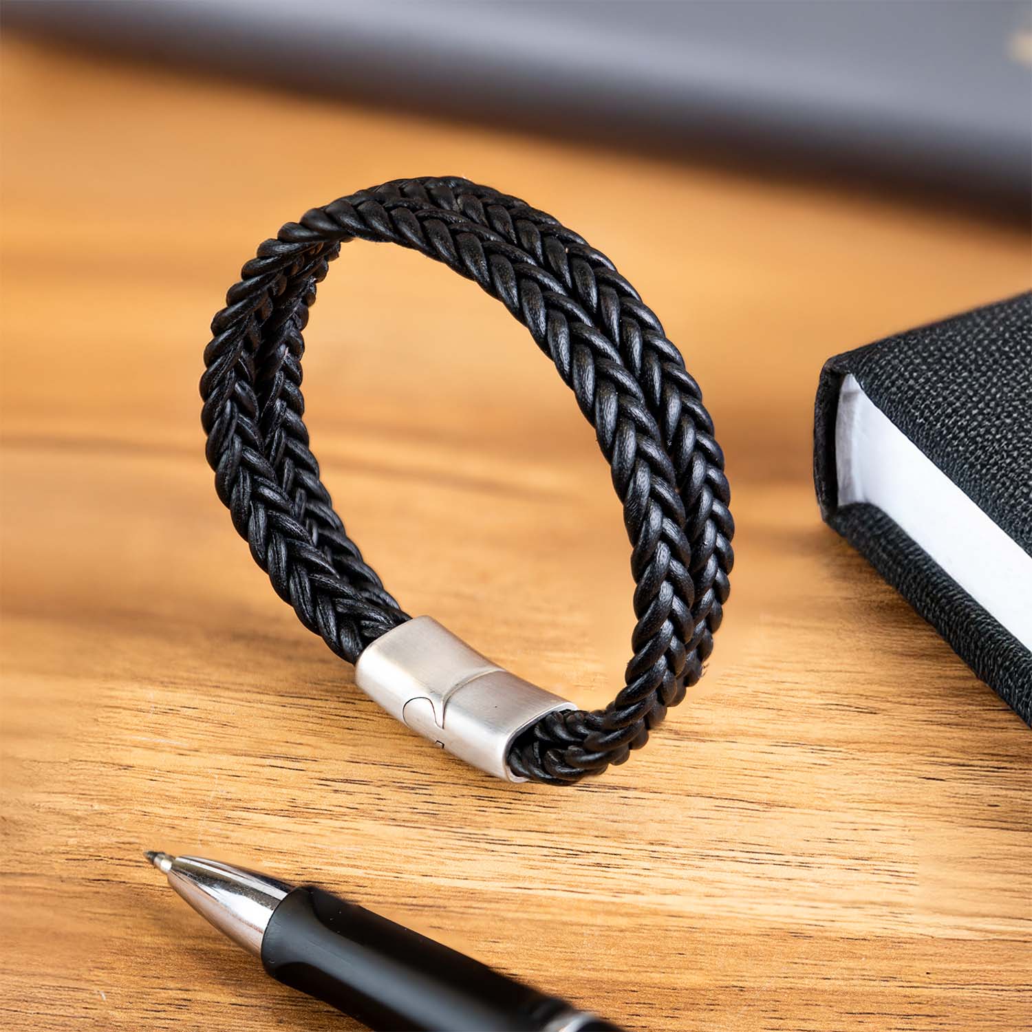 Dominion Layered NeoLeather Bracelet With MagSlide