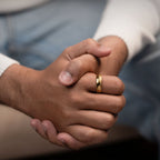 Dual Finish Band Ring