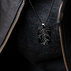 Electro Pulse Dog Tag Necklace