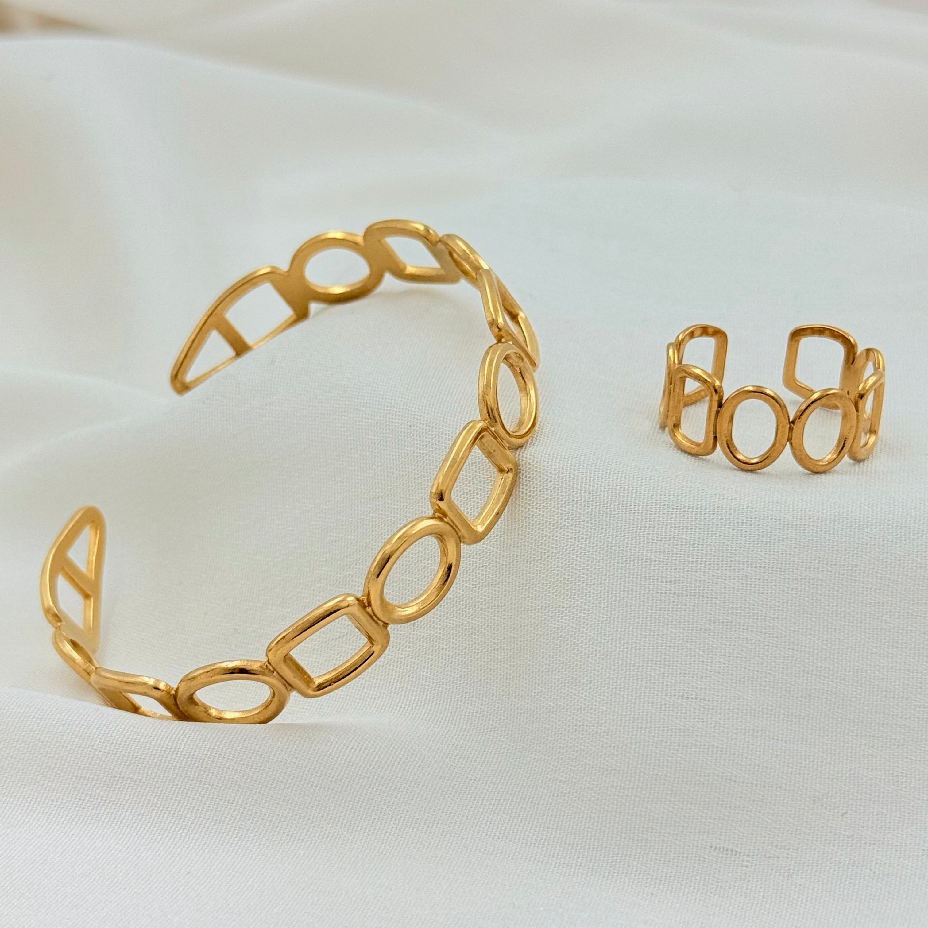 Oval Square Link Combo