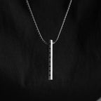 Motivation Minimal Barrel Necklace