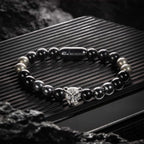 Focus Black Panther 2.0 Natural Stone Bracelet with MagSnap 2