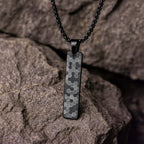 Hex Matrix Mini Tag Necklace