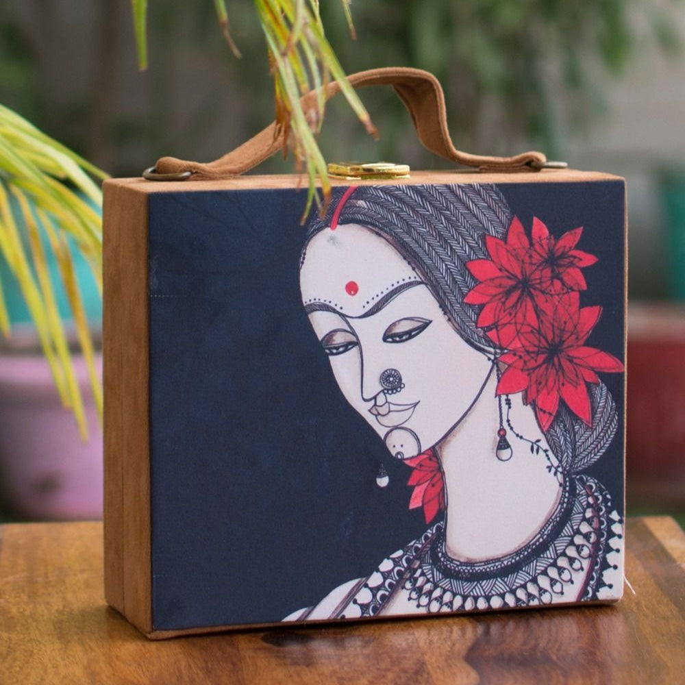 Dulhan Suitcase Style Clutch