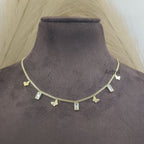 Butterfly Emerald Tanmaniya Necklace