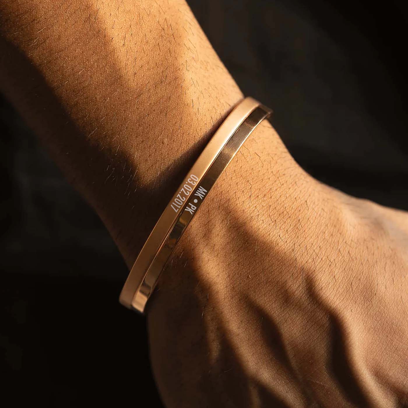 Dual Finish Kada Bracelet