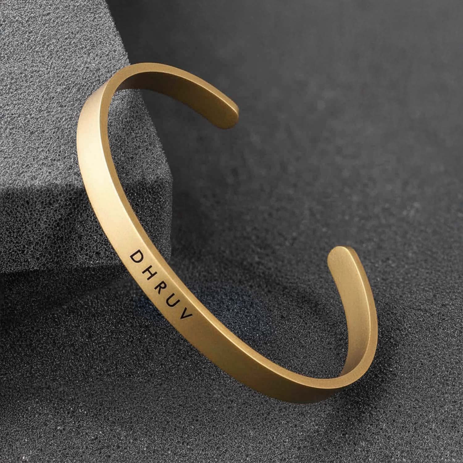 Matte Cuff Adjustable Bracelet
