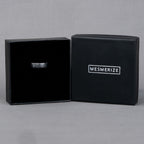 Matte Black Cube Ceramic Ring