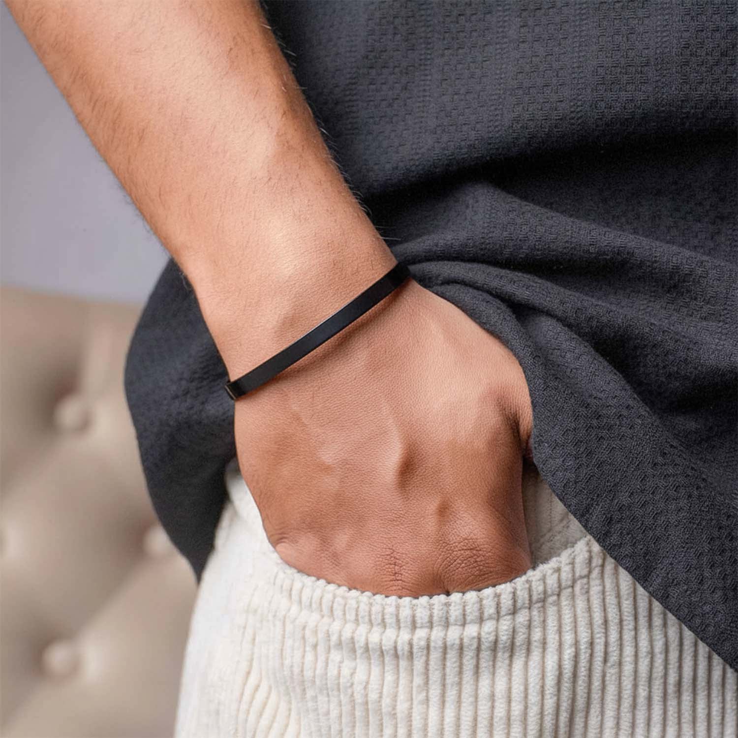 Matte Cuff Adjustable Bracelet