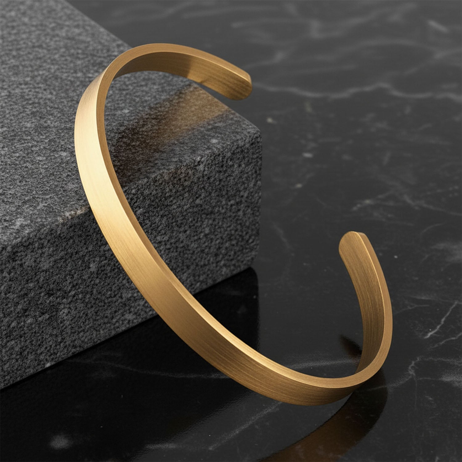 Matte Cuff Adjustable Bracelet