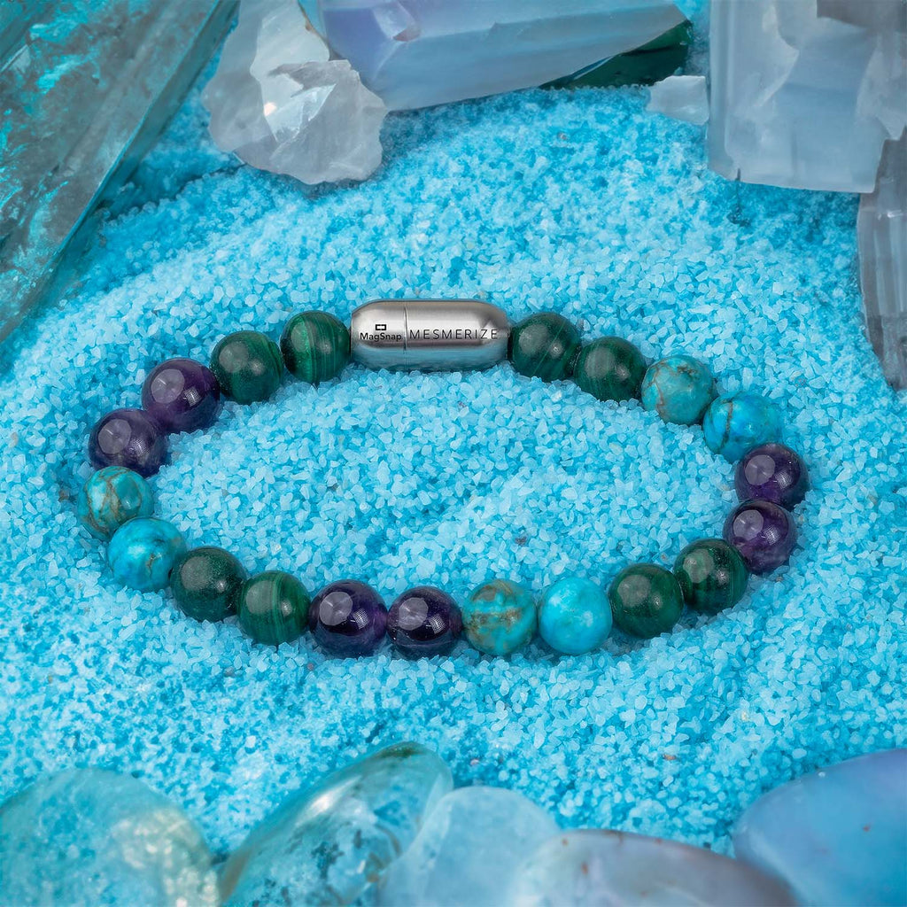 Mystic Malachite Natural Stone Bracelet