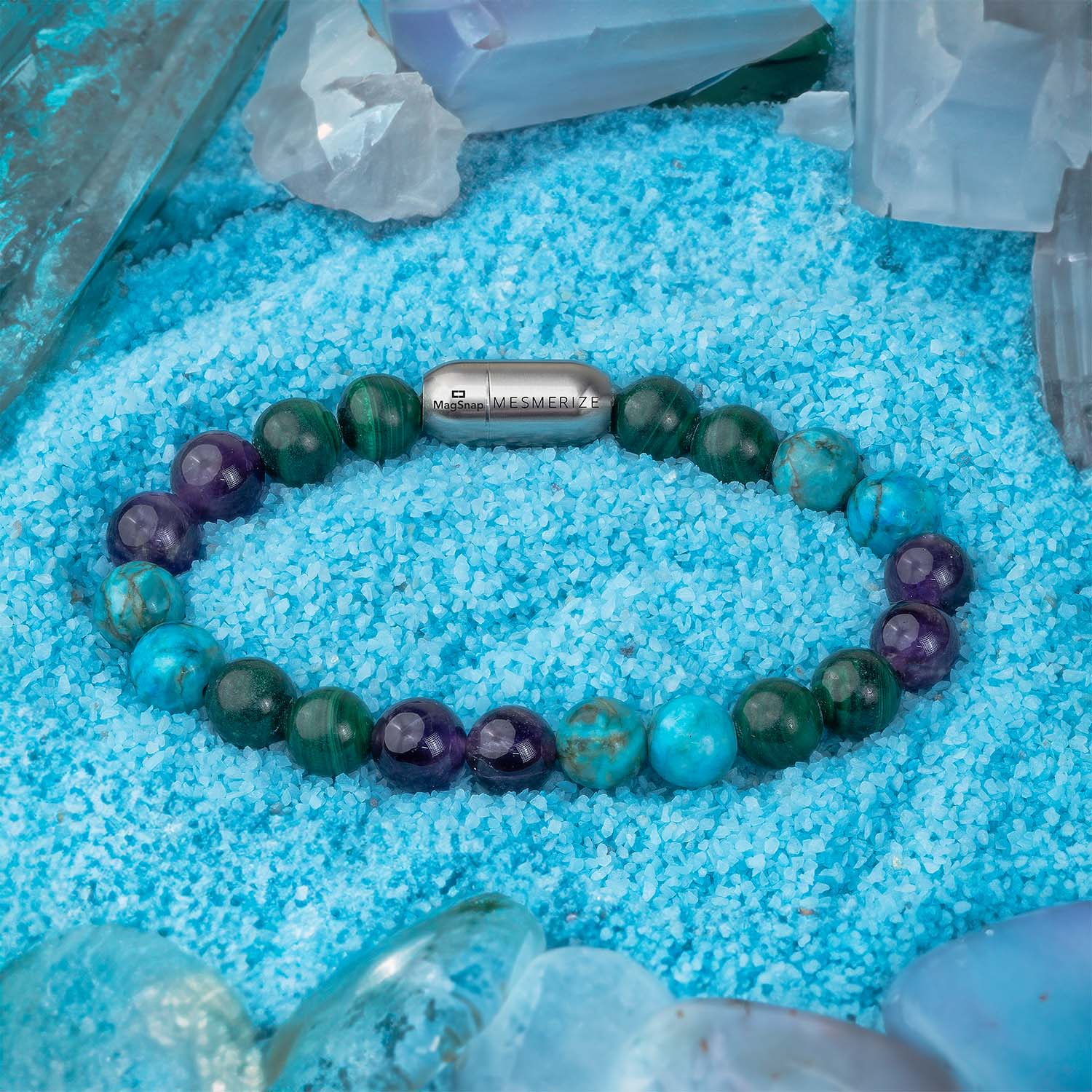 Mystic Malachite Natural Stone Bracelet