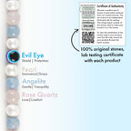 Peaceful Aura Natural Stone Bracelet with MagSnap2