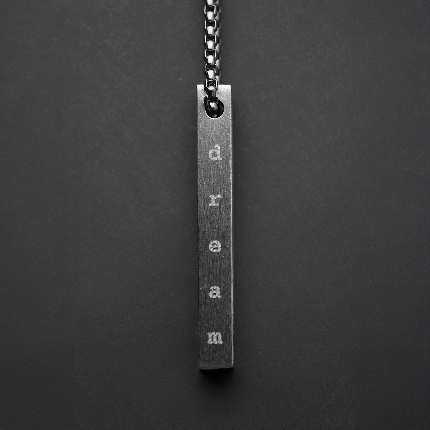 Motivational Bar Necklace