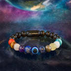 Super 11 Chakra Evil Eye Natural Stone Bracelet