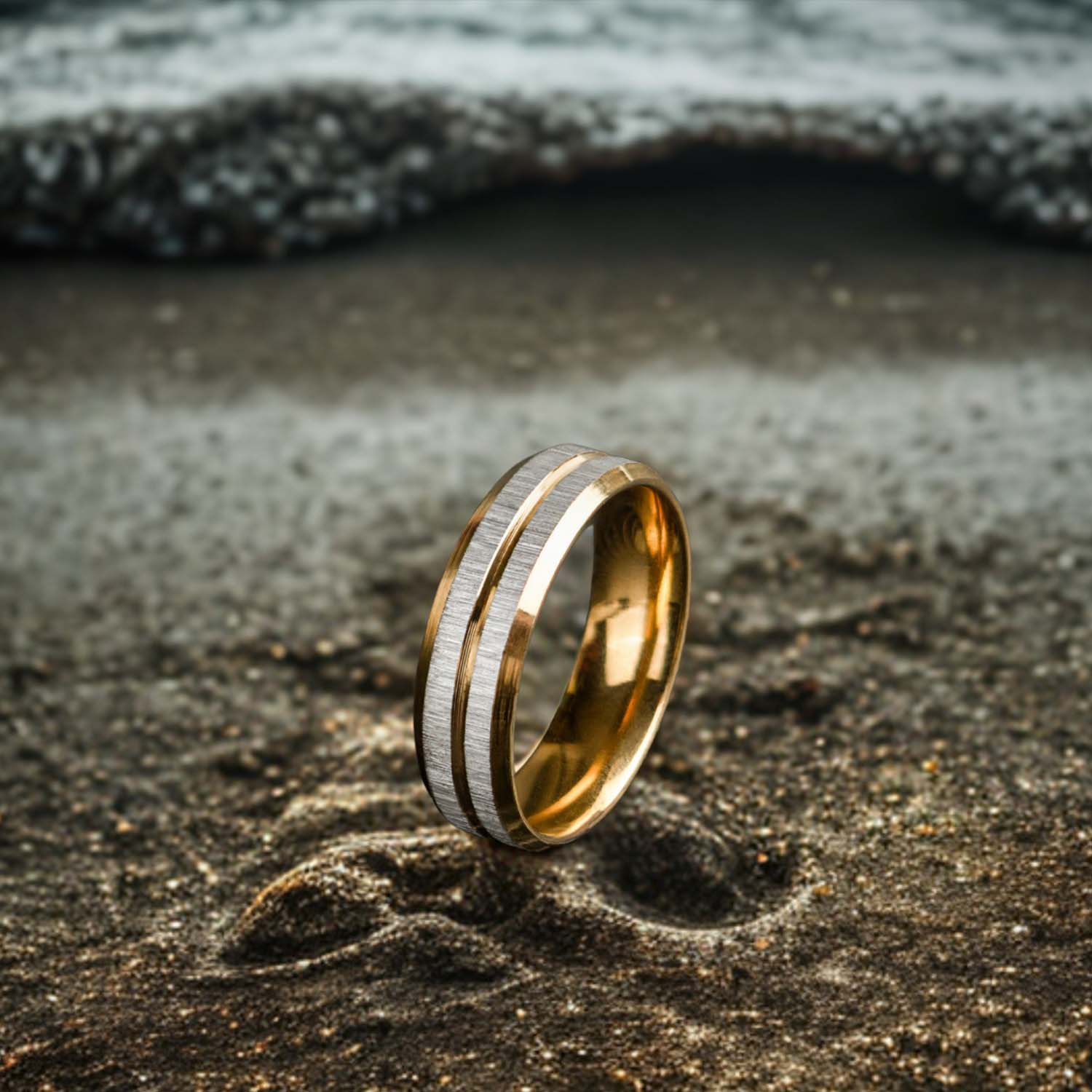 Veyrox Textured Inlay Ring