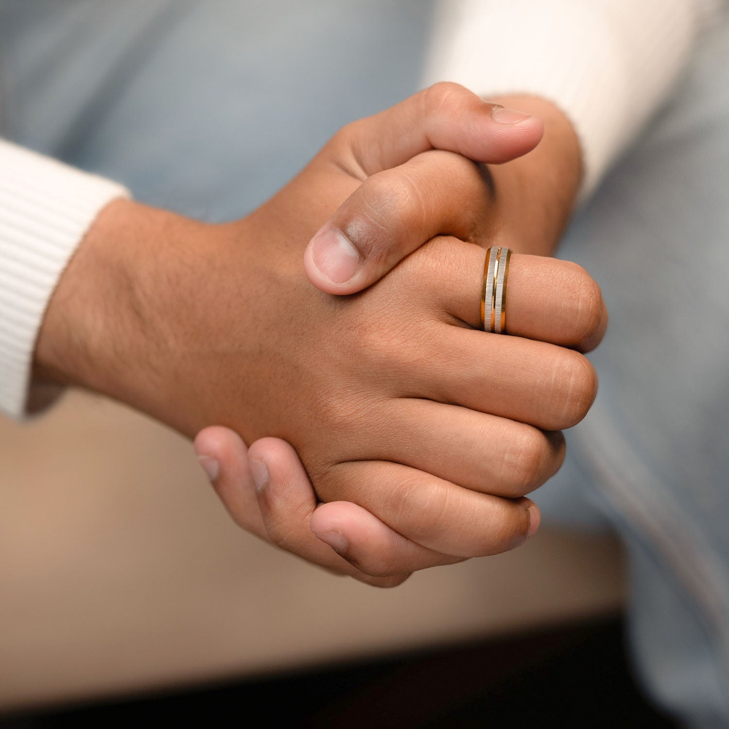 Veyrox Textured Inlay Ring