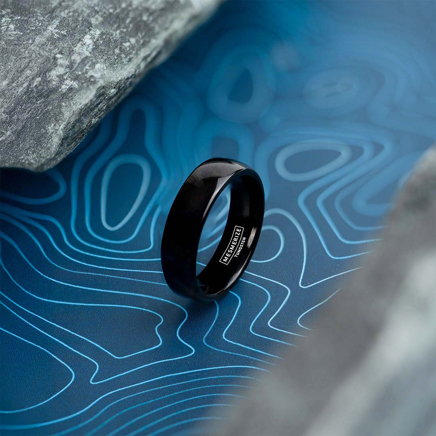 High Gloss Tungsten Carbide Band Ring