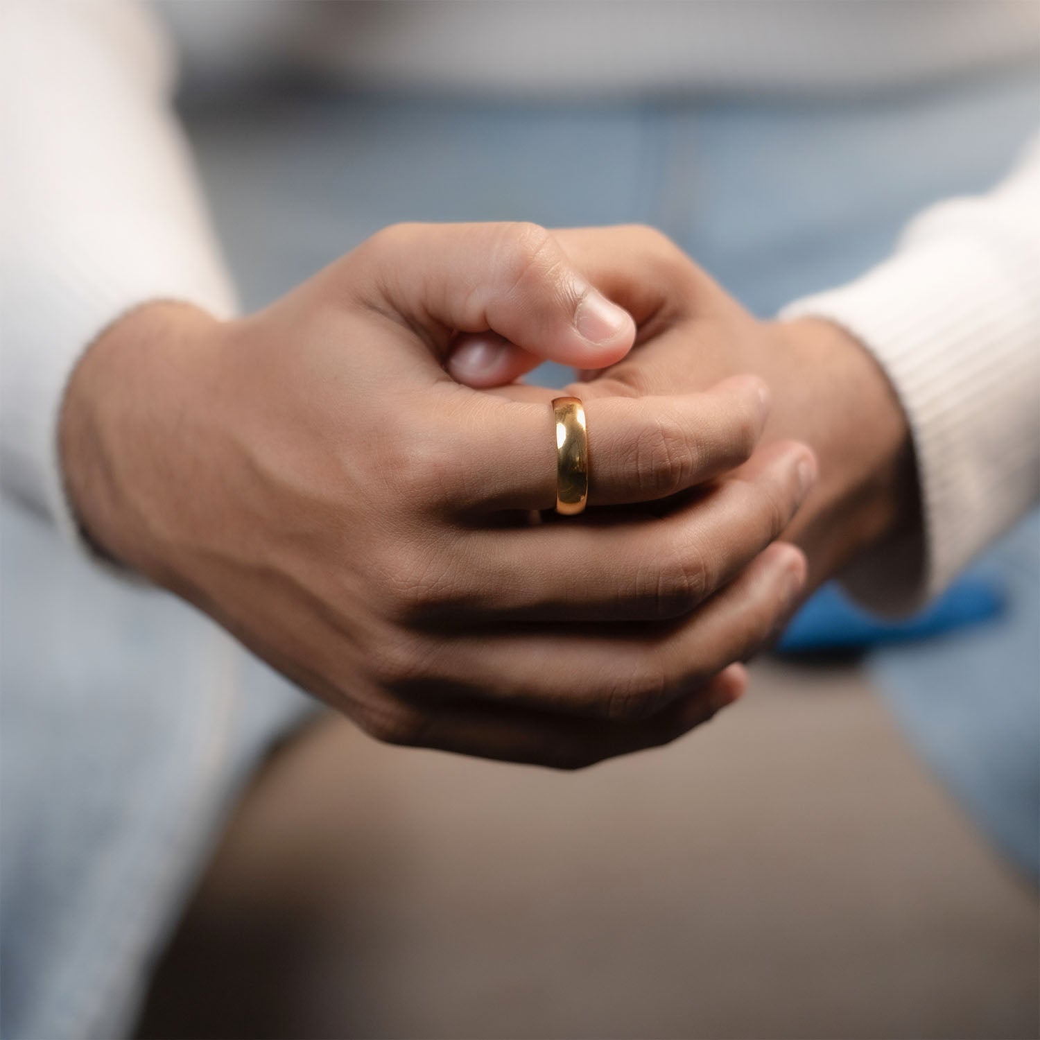 High Gloss Tungsten Carbide Band Ring