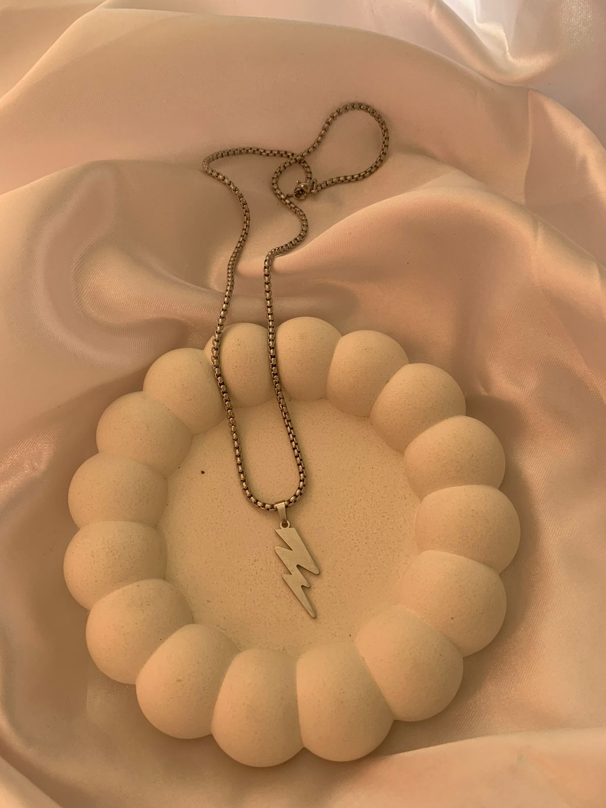 Silver thender Necklace