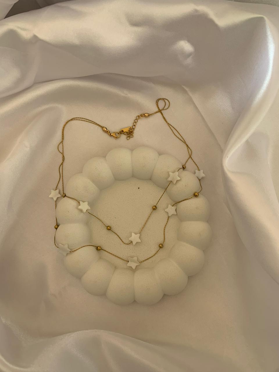 Double Layer star Necklace