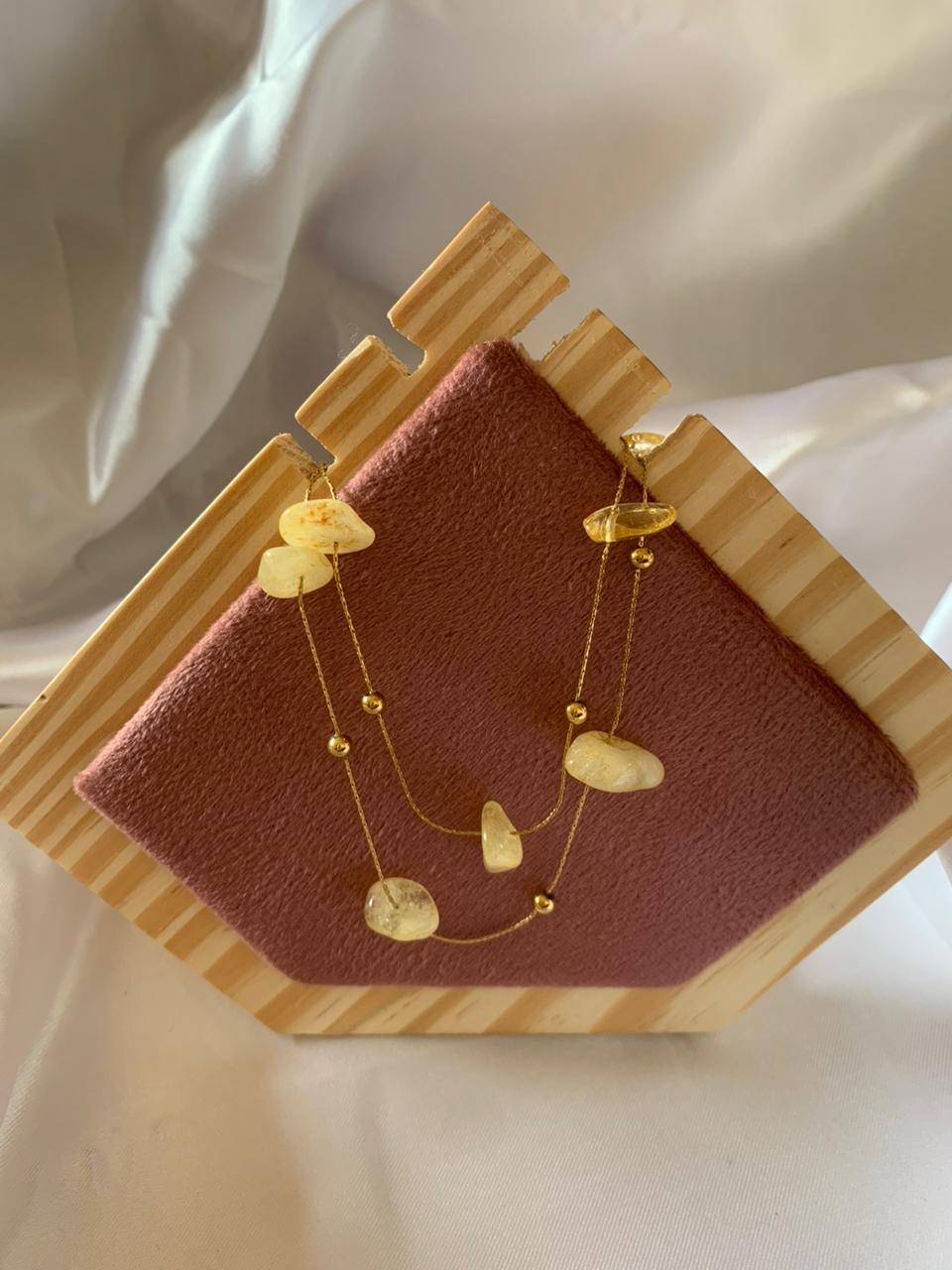 Double Layer Yperl Necklace