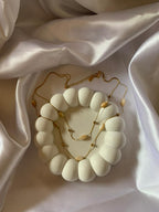 Double Layer Perl Nacklace