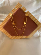 Double Layer Heart Necklace