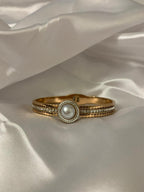 Rose Gold Perl Kada