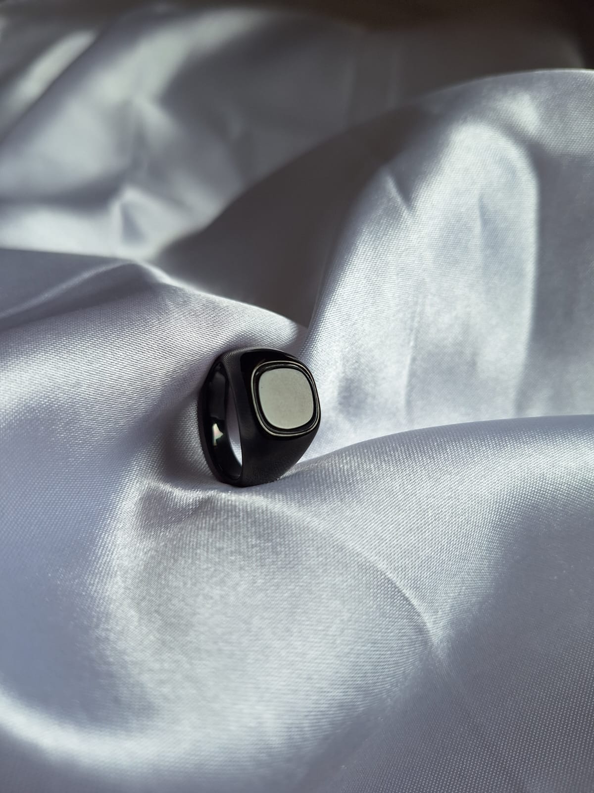 Black Stone Ring