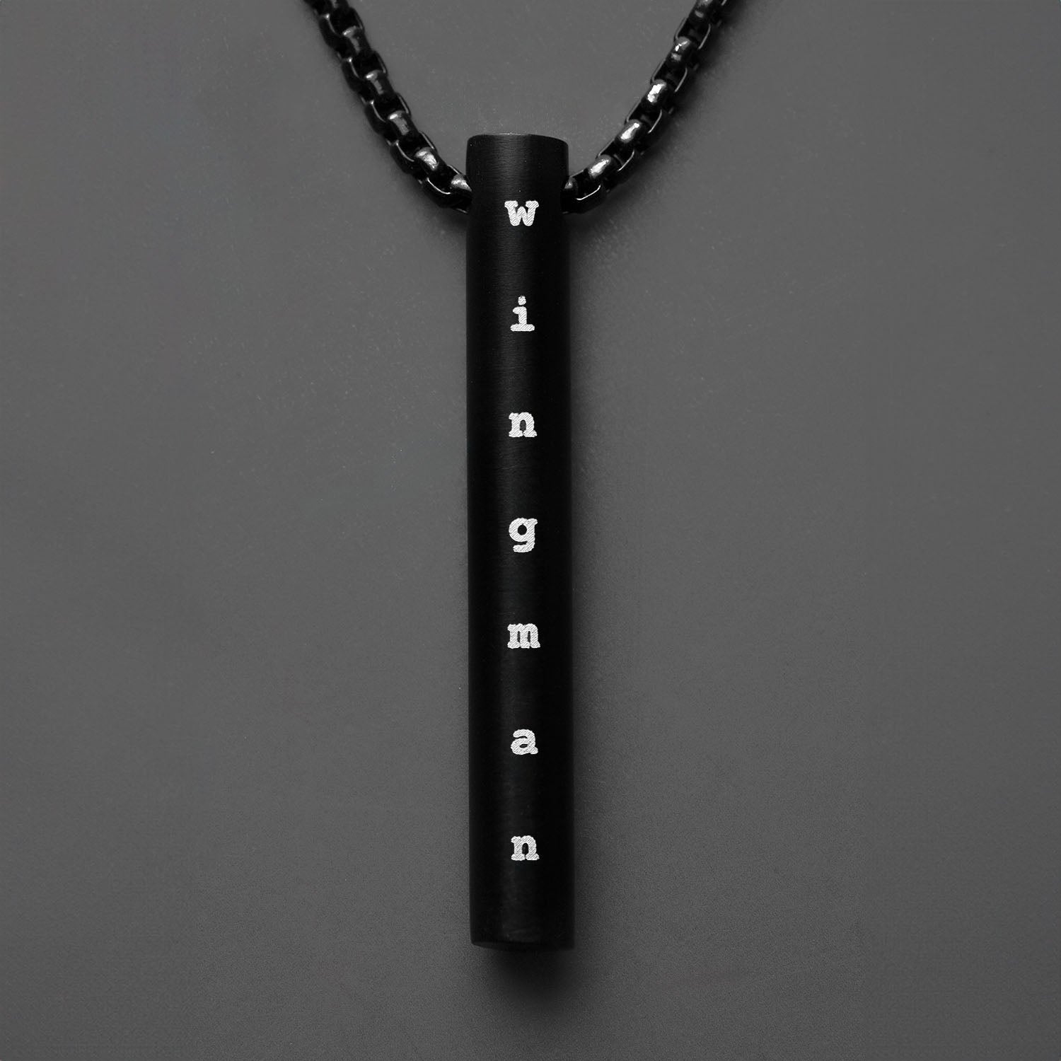 Friendship Minimal Barrel Necklace