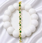 Green Tulip Bracelet
