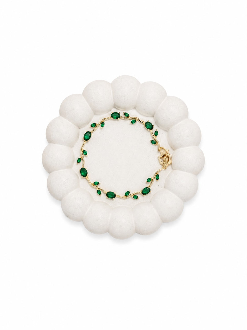 Green Tulip Bracelet