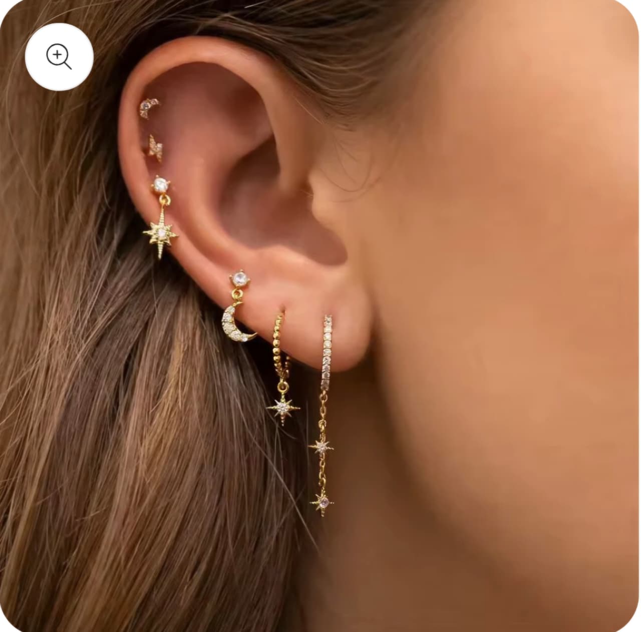 Luna Piercing set [Not In Pair]