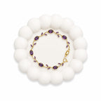 Purple Tulip Bracelet