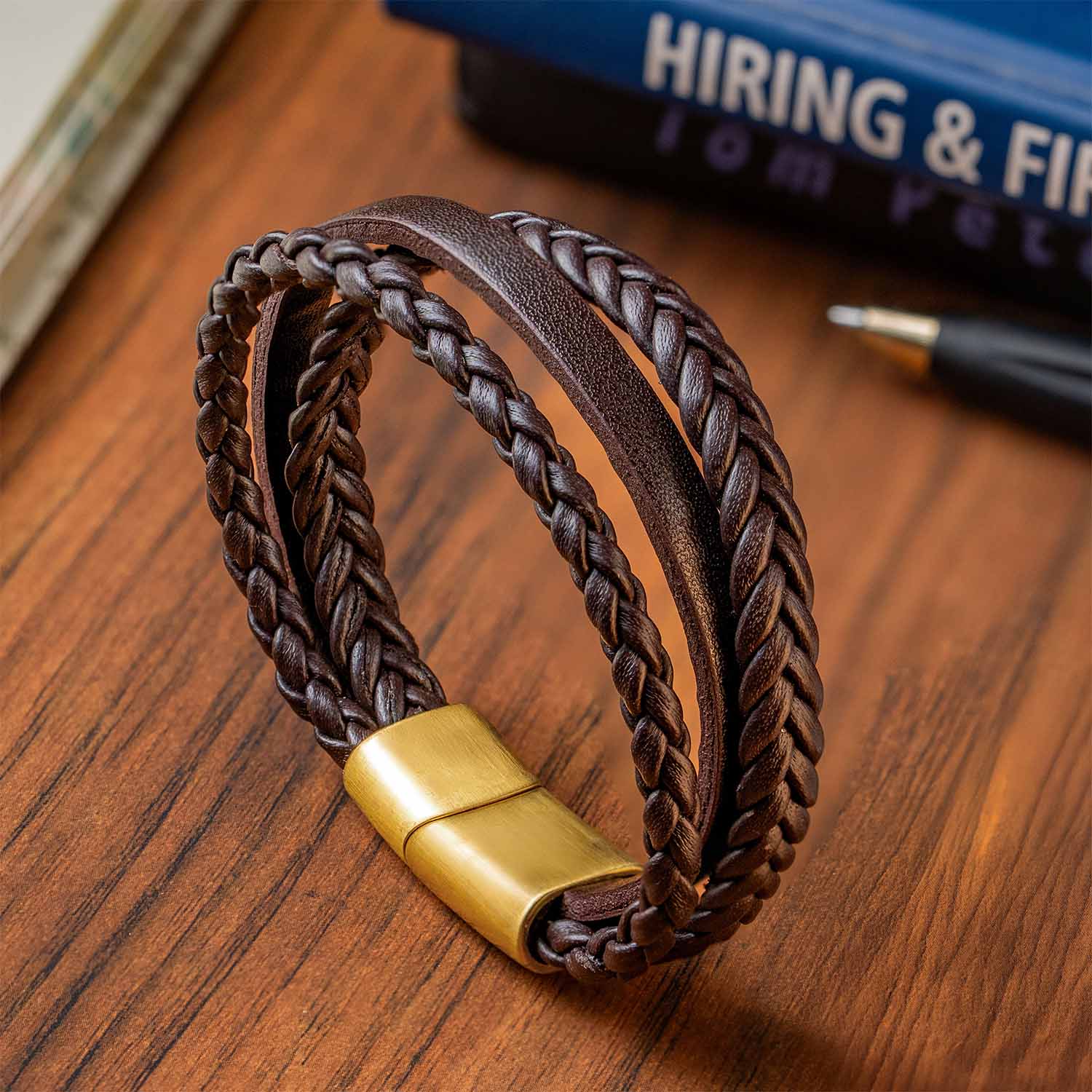 Rogue Textured NeoLeather Bracelet with MagSlide